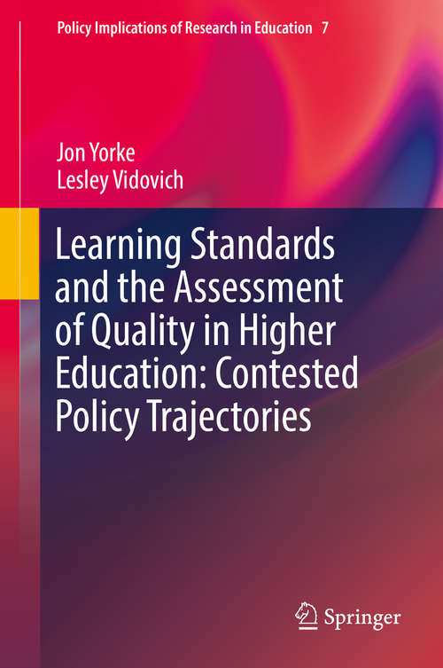 Learning Standards and the Assessment of Quality in Higher Education