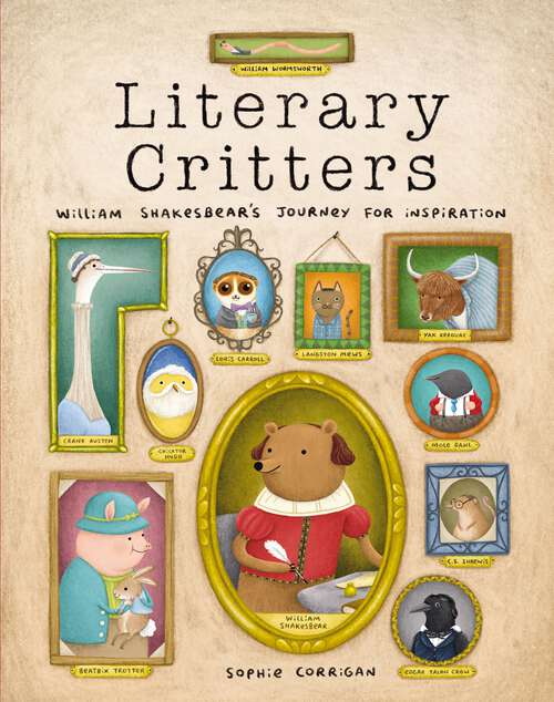 Book cover of Literary Critters: William Shakesbear's Journey for Inspiration