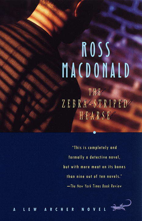 Book cover of The Zebra-Striped Hearse