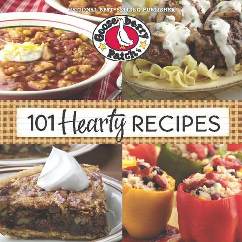 Book cover of 101 Hearty Recipes