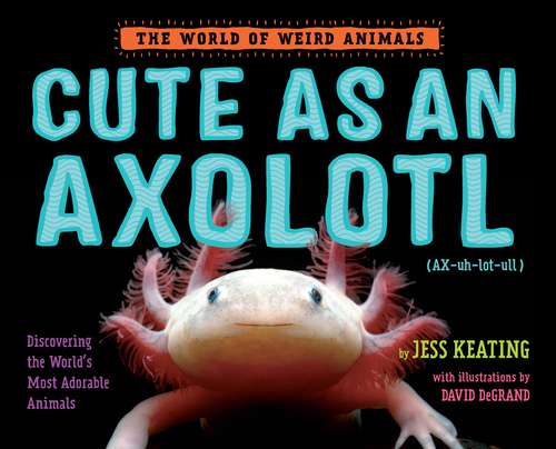 Book cover of Cute as an Axolotl: Discovering the World's Most Adorable Animals (The World of Weird Animals)