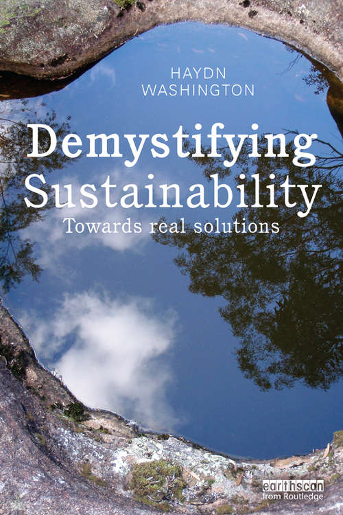 Book cover of Demystifying Sustainability: Towards Real Solutions
