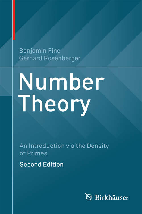 Book cover of Number Theory