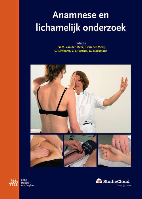 Book cover of Anamnese en lichamelijk onderzoek