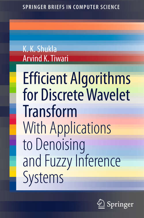 Book cover of Efficient Algorithms for Discrete Wavelet Transform
