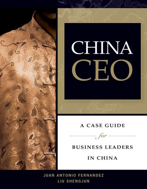 Book cover of China CEO