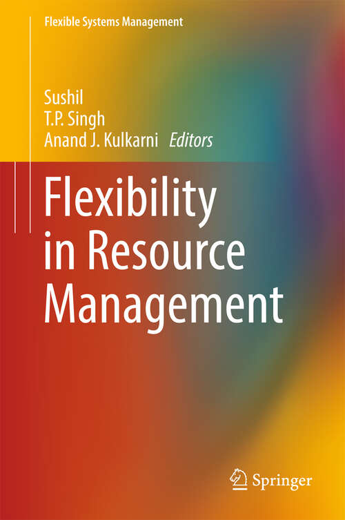 Book cover of Flexibility in Resource Management