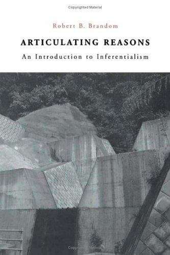 Book cover of Articulating Reasons: An Introduction to Inferentialism