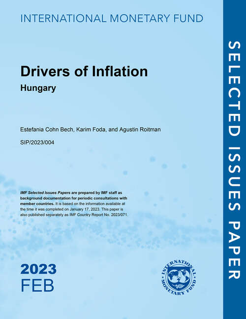 Book cover of Drivers of Inflation: Hungary (Selected Issues Papers)