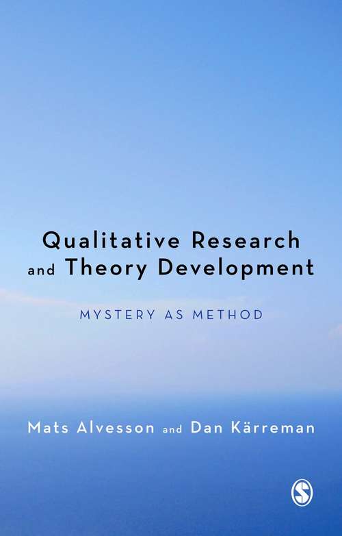 Book cover of Qualitative Research and Theory Development