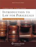 Introduction to Law for Paralegals: A Critical Thinking Approach (5th Edition)