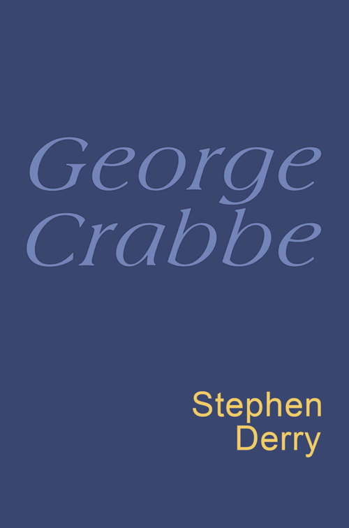Book cover of George Crabbe: Everyman's Poetry