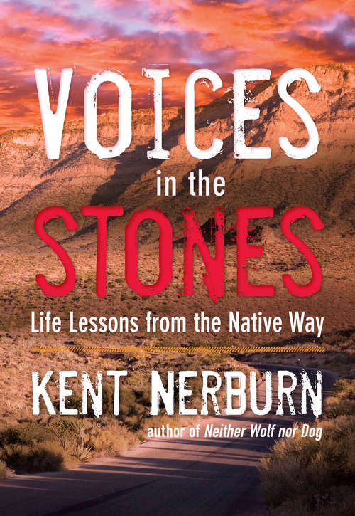 Book cover of Voices in the Stones: Life Lessons from the Native Way
