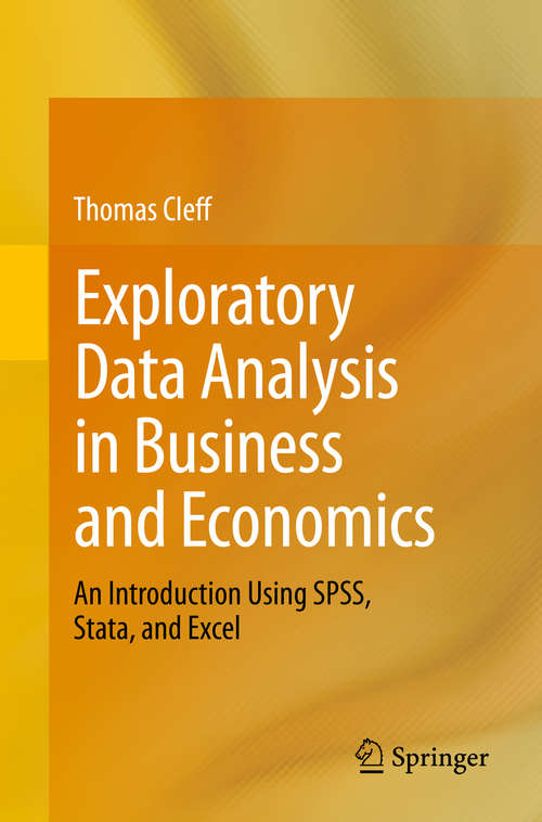 Book cover of Exploratory Data Analysis in Business and Economics