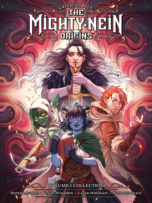 Book cover of Critical Role: The Mighty Nein Origins Library Edition Volume 1
