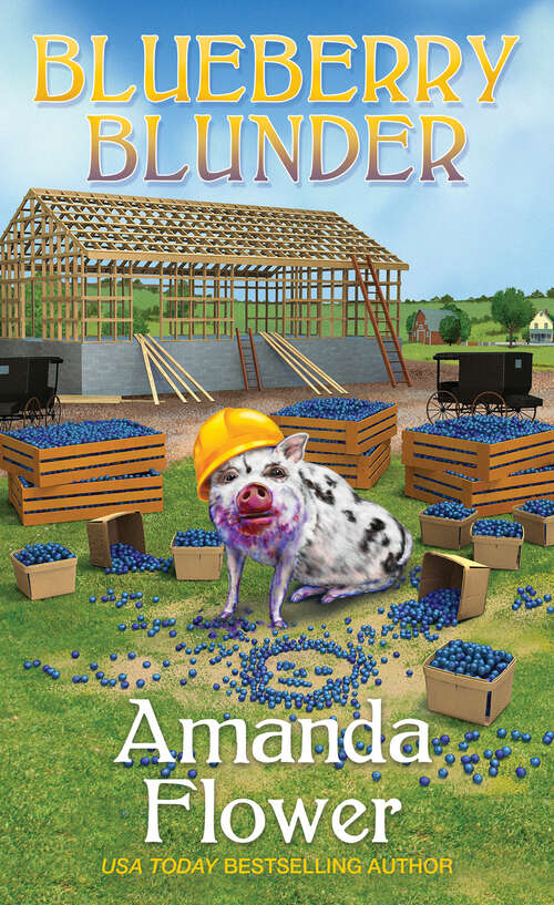 Book cover of Blueberry Blunder (An Amish Candy Shop Mystery #8)