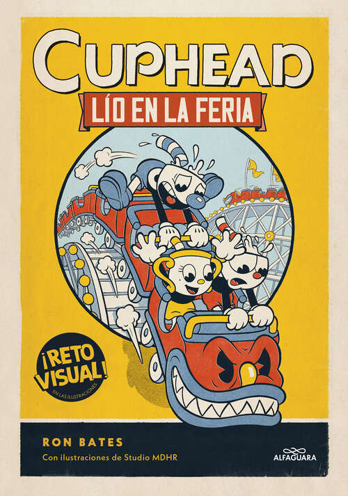 Book cover of Lío en la feria (Cuphead: Volumen 1)