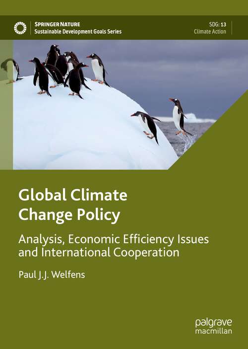 Global Climate Change Policy: Analysis, Economic Efficiency Issues and International Cooperation (Sustainable Development Goals Series)