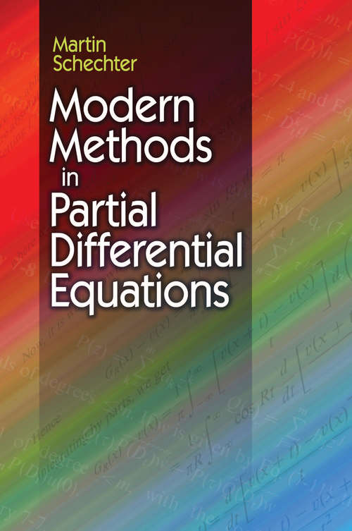Book cover of Modern Methods in Partial Differential Equations