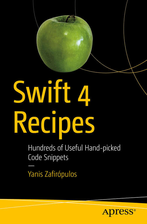 Book cover of Swift 4 Recipes