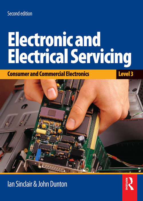 Book cover of Electronic and Electrical Servicing - Level 3