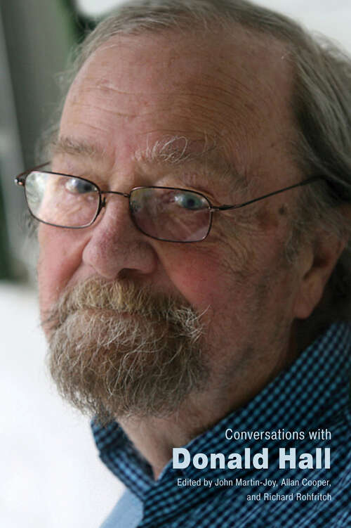Book cover of Conversations with Donald Hall (EPUB Single) (Literary Conversations Series)