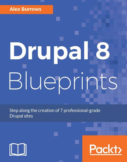 Book cover of Drupal 8 Blueprints