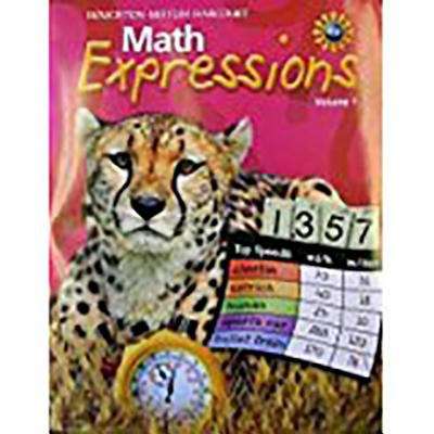 Book cover of Math Expressions, Volume 1 [Grade 5]