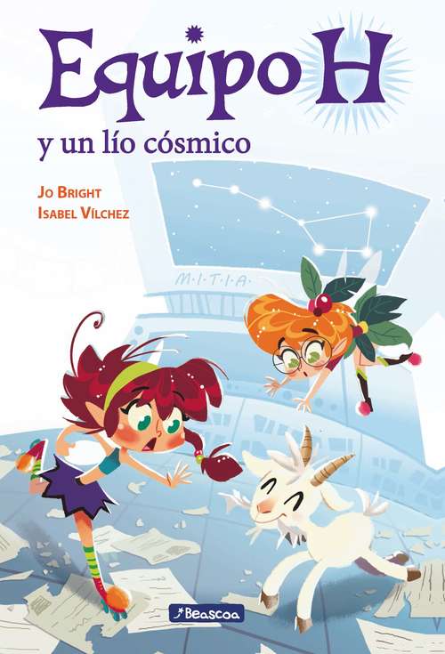 Book cover of Un lío cósmico (Equipo H. Primeras lecturas)