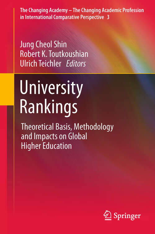 Book cover of University Rankings