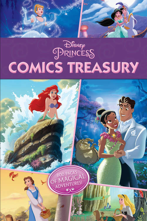 Book cover of Disney Princess Comics Treasury