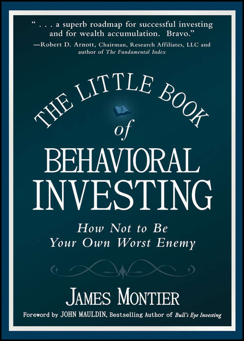 Book cover of The Little Book of Behavioral Investing