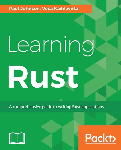 Book cover of Learning Rust