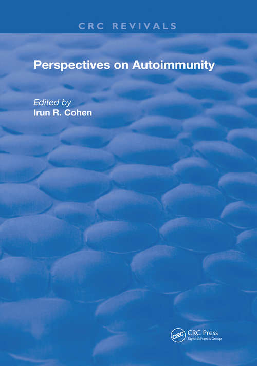 Book cover of Perspectives on Autoimmunity (Routledge Revivals)