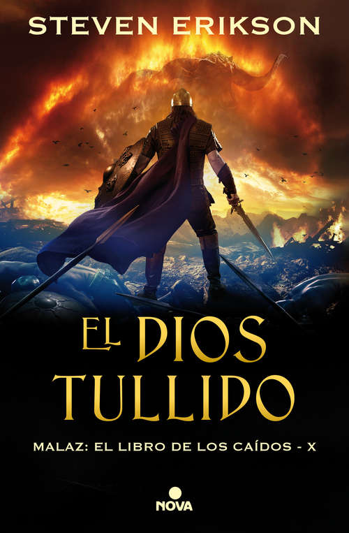 Book cover of El Dios Tullido. Malaz X