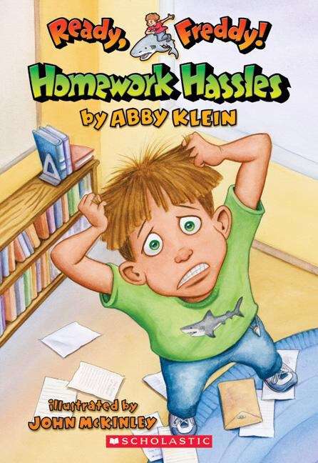 Book cover of Ready, Freddy! Homework Hassles  (Ready, Freddy!  #3)