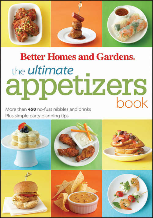 Book cover of The Ultimate Appetizers Book