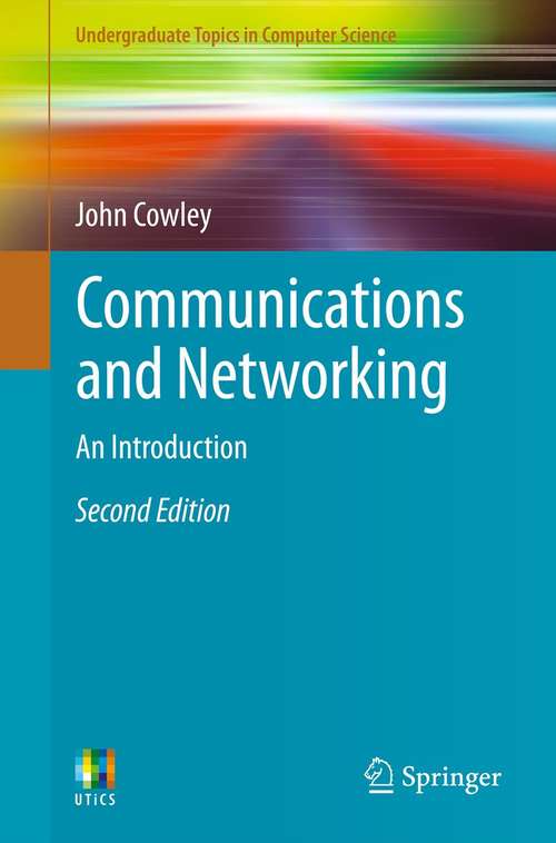 Book cover of Communications and Networking