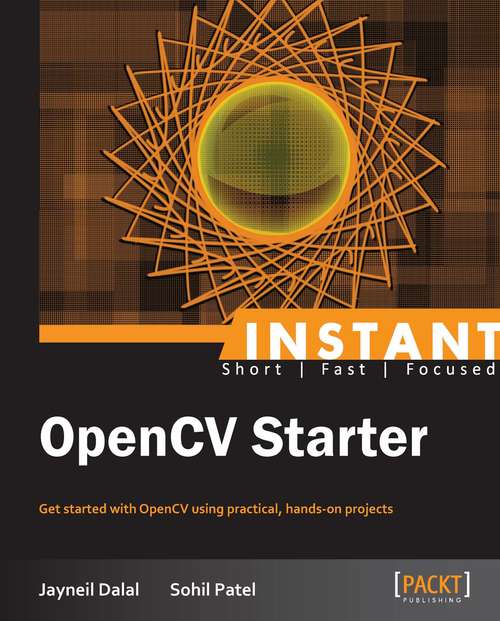 Book cover of Instant OpenCV Starter