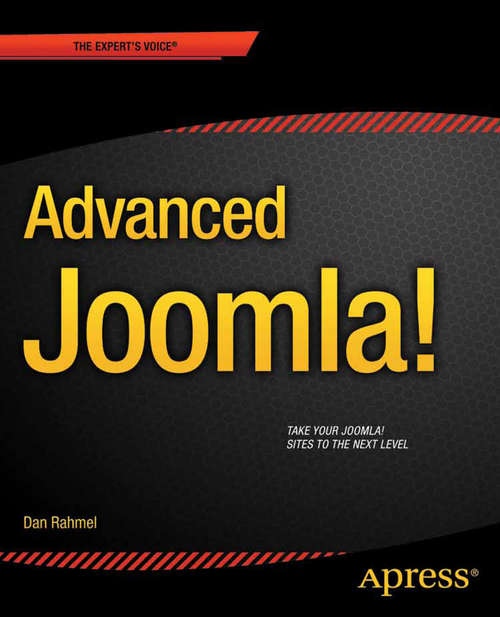 Book cover of Advanced Joomla!