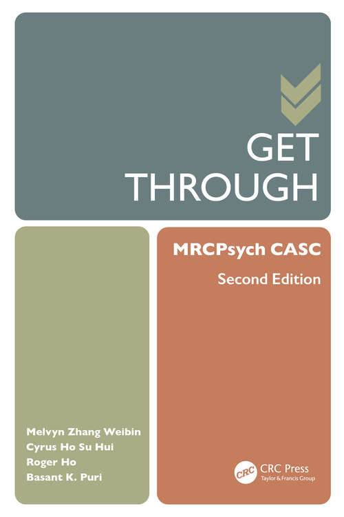 Book cover of Get Through MRCPsych CASC (2) (Get Through)
