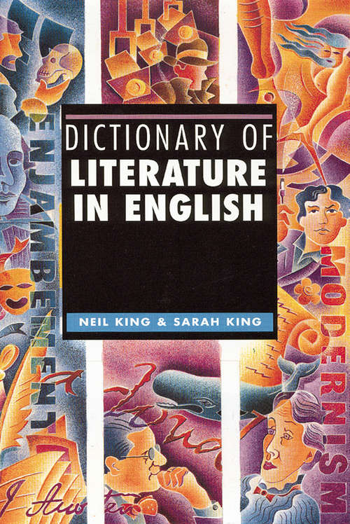 Book cover of Dictionary of Literature in English