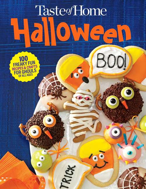 Book cover of Taste of Home Halloween Mini Binder