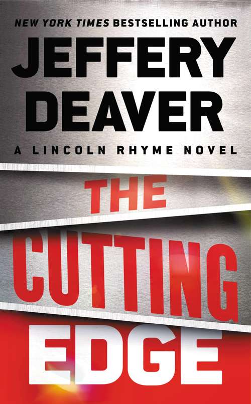 Book cover of The Cutting Edge (A Lincoln Rhyme Novel)
