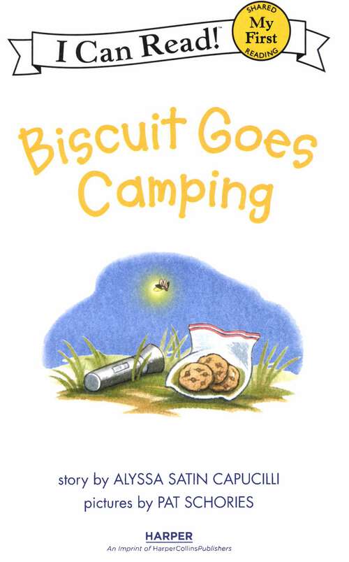 Book cover of Biscuit goes camping (My First I Can Read Ser.)