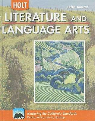 Book cover of Holt Literature and Language Arts, Fifth Course