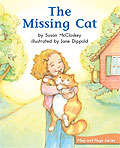Book cover of The Missing Cat (Fountas & Pinnell LLI Green: Level I, Lesson 97)