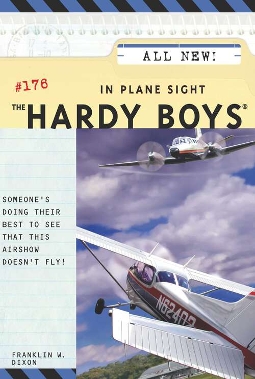 Book cover of In Plane Sight (Hardy Boys #176)