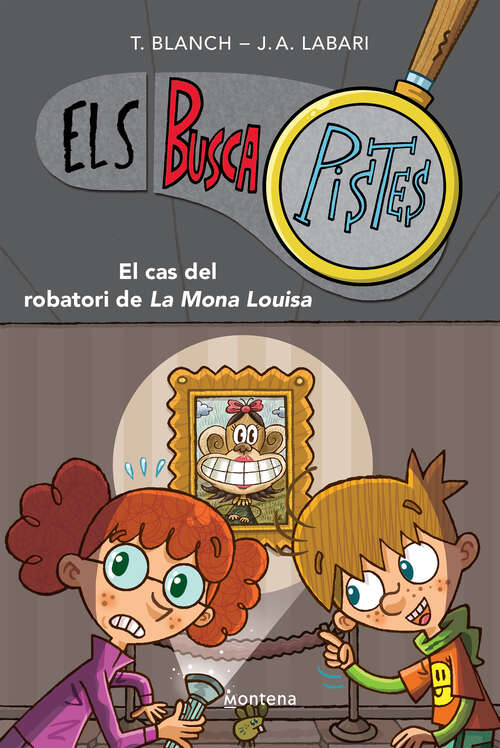 Book cover of El cas del robatori de la Mona Louisa: Primeres lectures en català (Els BuscaPistes: Volumen 3)