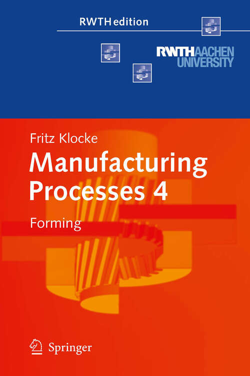 Book cover of Manufacturing Processes 4